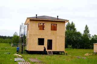 Haus nach Projekt „Musa“, Cottage-Siedlung „Schiwopisnyj bereg“