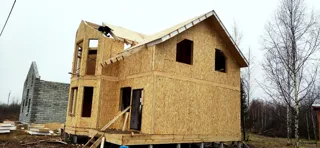 Haus 152 m² nach Projekt „Prag“, Dorf Lysnovo: Obergeschoss und Dach