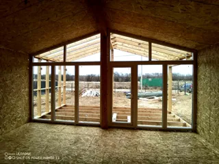 “Barnhouse 39” projeli ev, Yaroslavl bölgesi: iç bölme duvarları