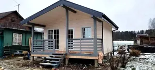 Haus nach Projekt „Neschnost“, Gebiet Iwanowo: Fertiges Haus