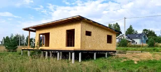 Haus nach individuellem Entwurf, Region Leningrad: fertiges Gebäude