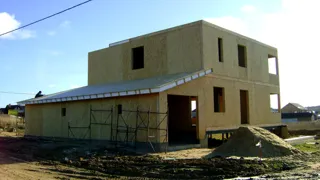 Haus nach Projekt „im Dorf“, Dorf Podolino: Dach