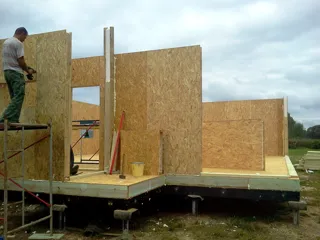 Haus nach individuellem Entwurf, Gebiet Nischni Nowgorod: Wandmontage