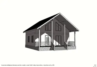 Haus nach individuellem Entwurf, Samara: Projektvisualisierung