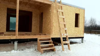 Haus nach Projekt „Mistika - E2.5“, Dorf Okorkovo: Fertiges Haus
