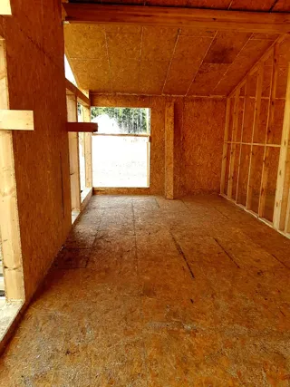 House, “Half-timbered 98” design, Borisovo village: interior partitions