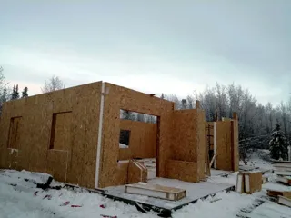Özel projeli ev, Murmansk: duvar montajı