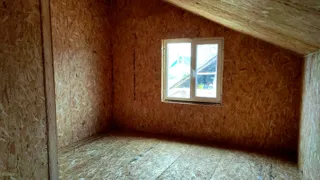 House, “Yessentuki 8x8” design, Berkino village: interior partitions