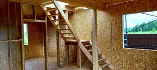 133 m² ev, “Dilijans 8x9” projesi, “Ivantsevo 3” sitesi: iç bölme duvarlar
