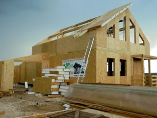 Haus nach individuellem Entwurf, Dorf Belkovo: Wandmontage