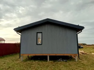 Haus nach Projekt „Chalet 45“, Gebiet Kostroma: Fertiges Haus