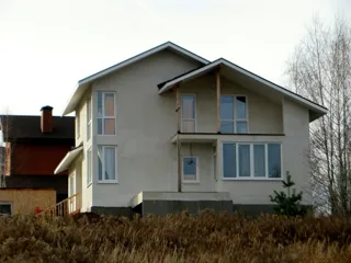 Özel projeli ev, Nizhniy Novgorod: tamamlanmış yapı
