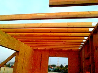 Haus nach Projekt „Amelija“, Dorf Gavshino: Innenwände
