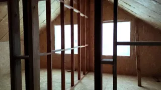 House built to a custom design, Ivanovo: interior partitions