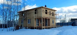 House built to a custom design, Yadrominskoe village