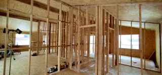 Haus 147 m², Projekt „Eger“, Siedlung Sosny: Innenwände