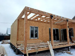 Haus nach Projekt „Randevu - E2.8“, SNT „Gelekopter“