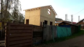 Datscha nach Projekt „Kleines Ferienhaus“, Ivanovo: fertiges Gebäude
