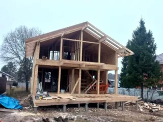 Haus 142 m², individuelles Projekt, Siedlung „Fontainebleau“: Obergeschoss und Dachgeschoss