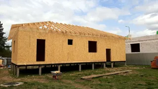 Haus nach individuellem Entwurf, Dorf Troitsko-Nikolskoe: Dach