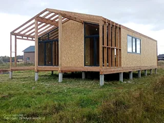 Haus nach individuellem Entwurf, Dorf Stepannikovov: Dach
