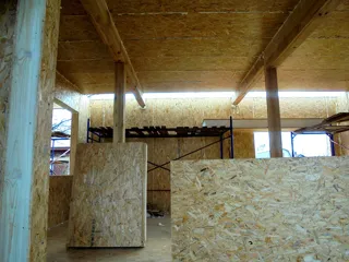 House, “Valencia” design, Kosterevo: interior partitions