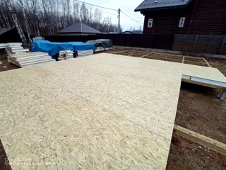 Haus nach Projekt „Arizona mini“, Gebiet Kostroma: SIP-Boden auf Höhe 0