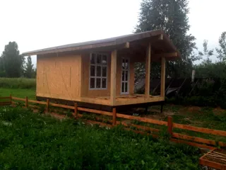 Dacha house, “Nezhnost 3” design, Ivanovo Region: finished building