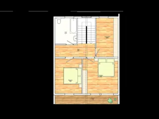 Haus, individuelles Projekt, Stadtkreis Dorf Zhedochi Naro-Fominskiy: Grundriss des Projekts