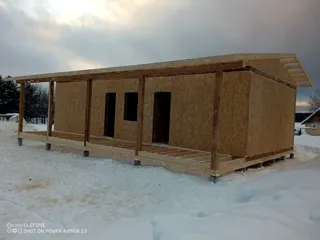 “Korsar - K2.8” projesine göre 102 m² ev, Markovo köyü