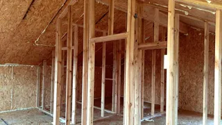 Haus nach Projekt „Jessentuki 8x8“, Dorf Kadnikovo: Innenwände