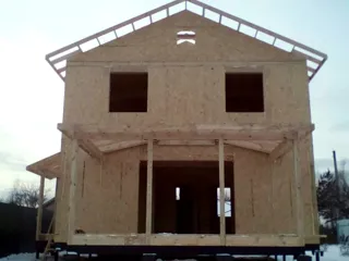 House based on the “Dilizhans 8x8” design, Moscow Region: second floor and attic