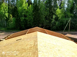 Haus nach individuellem Projekt, KP „Zentralnoe Rasdole“: Dach