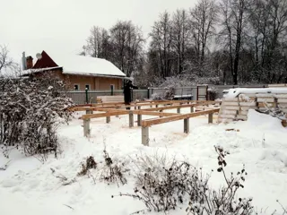 Haus nach Projekt „Barnhouse 110“, Ivanovo: Fundament und Grundrahmen