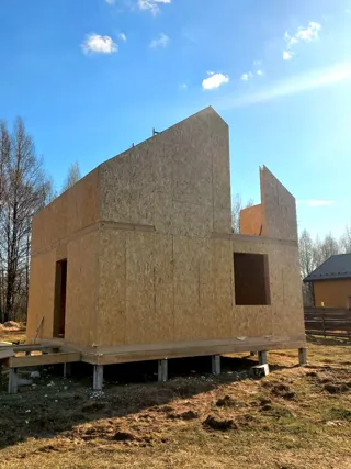 Haus nach Projekt „Awdeewo“, Dorf Pokrov: Obergeschoss und Dachgeschoss