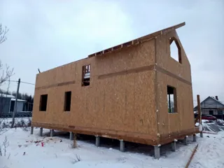 Haus 166 m² nach Projekt „München“, Vologda: Obergeschoss und Dachgeschoss