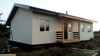 House based on the “Ivalo” design, Beli village: completed house