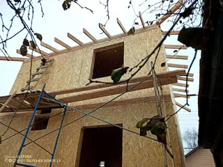 “Avdeevo 2” projesine göre 83,37 m² ev, Kostroma: ikinci kat ve çatı katı