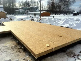 Haus nach Projekt „Minihotel“, Gebiet Iwanowo: SIP-Boden auf Höhe 0