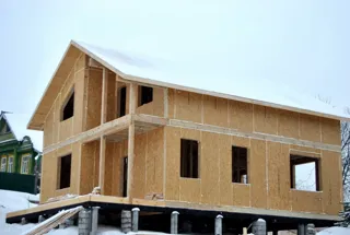 Haus nach Projekt „Utes“, Dorf Sukhanikha: Fertiges Haus