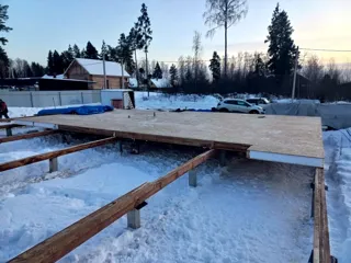 Haus 211 m² nach individuellem Projekt, Dorf Kulikovo: SIP-Boden auf Höhe 0