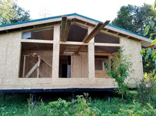 Haus nach individuellem Entwurf, Dorf Kuznetsovo: fertiges Gebäude