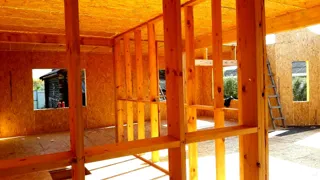 Haus nach Projekt „Jastreb“, Gebiet Iwanowo: Innenwände