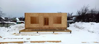 Haus 175 m² nach individuellem Projekt, Sarov: Wandmontage