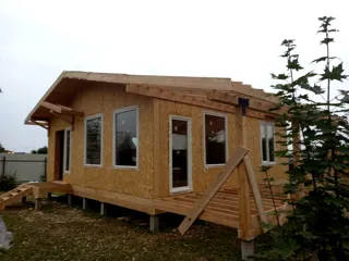 Özel projeye göre 71 m² ev, Moskova bölgesi: tamamlanmış ev