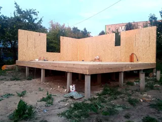 Haus 138 m² nach individuellem Projekt, Kostroma: Wandmontage