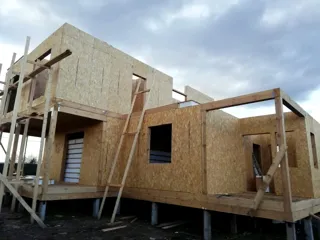 Haus 217 m², Projekt „Toronto“, Gebiet Moskau: Wandmontage