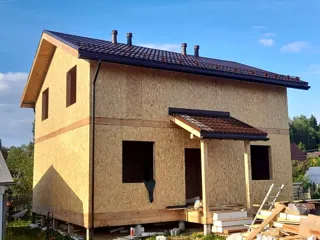 125 m² ev, özel proje, “Golovenki” SNT: tamamlanmış ev