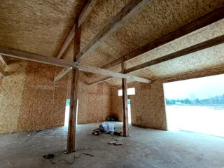 Garage nach individuellem Projekt, Gebiet Iwanowo: Trennwände