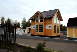 Haus nach Projekt „Musterhaus“, Yaroslavl: Obergeschoss und Dachgeschoss